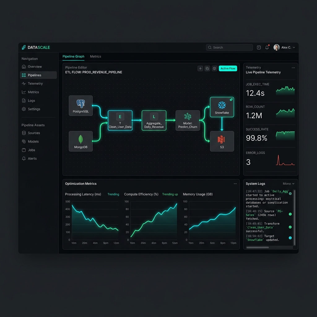 Data Pipeline and Process Optimization